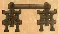 An illustration from Lincoln logs. (1923)