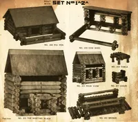 An illustration from Lincoln logs. (1923)