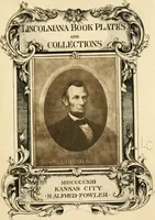 Picture 1 of 5 from Lincolniana book plates and collections (1913), leaf 8