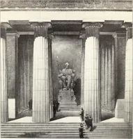 An illustration from Lincoln Memorial Commission report : message from the President of the United States transmitting a report of the Lincoln Memorial Commission, and its recommendations, upon the location, plan, and design for a memorial, in the city of Washington, to the memory of Abraham Lincoln, in accordance with the act approved February 9, 1911 (1913)