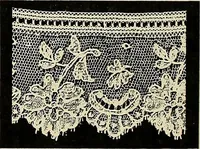 An illustration from L'Industrie des tulles & dentelles mécaniques dans Le Pas-de-Calais, 1815-1900 (1900)