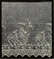 An illustration from L'Industrie des tulles & dentelles mécaniques dans Le Pas-de-Calais, 1815-1900 (1900)