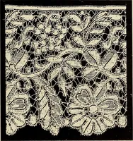 An illustration from L'Industrie des tulles & dentelles mécaniques dans Le Pas-de-Calais, 1815-1900 (1900)