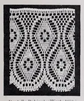 An illustration from L'industrie des tulles et dentelles mécanique dans le Pas-de-Calais, 1815-1900 / Henri Hénon (1900)