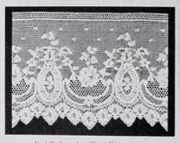 An illustration from L'industrie des tulles et dentelles mécanique dans le Pas-de-Calais, 1815-1900 / Henri Hénon (1900)