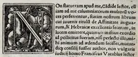 An illustration from Linguarum duodecim characteribus differentium alphabetum, introductio, ac legendi modus longè facilimus : Linguarum nomina sequens proximè pagella offeret (1538)