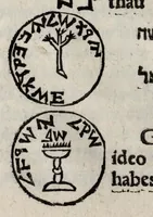 An illustration from Linguarum duodecim characteribus differentium alphabetum, introductio, ac legendi modus longè facilimus : Linguarum nomina sequens proximè pagella offeret (1538)