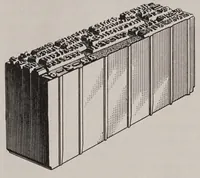 An illustration from Linotype matrices; (1913)