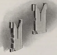 An illustration from Linotype matrices; (1913)