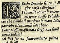 An illustration from L'interesse : comedia (1581)