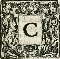 An illustration from L'intreccio di gigli : solennità di S. Antonio di Padova, celebrata l'anno 1658 & il 1659 dalla di lui congregatione eretta nuovamenta in Parma, sotto la protettione de' serenissimi signori prencipi Pietro e Maria Maddalena Farnesi (1659)