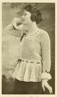 An illustration from Lion yarn book : describing latest creations in worsted work (1920)