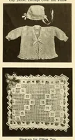 An illustration from Lion yarn book : describing latest creations in worsted work (1920)