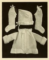 An illustration from Lion yarn book : describing latest creations in worsted work (1920)