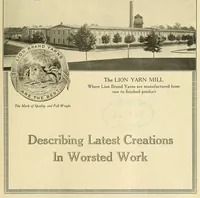 Picture 1 of 18 from Lion yarn book : describing latest creations in worsted work (1920), leaf 5