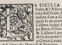 An illustration from L'isole piu famose del mondo (1572)