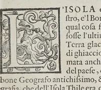 An illustration from L'isole piu famose del mondo (1576)