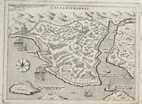 An illustration from L'isole piu famose del mondo (1576)