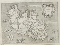 An illustration from L'isole piu famose del mondo (1576)