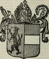 An illustration from Li sovrani del mondo : Opera, che dà notitia della genealogia delle loro famiglie, dell'ampiezza, e governo de' loro stati ... con un catalogo degli autori, che meglio ne hanno scritto (1720)
