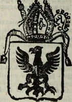 An illustration from Li sovrani del mondo : Opera, che dà notitia della genealogia delle loro famiglie, dell'ampiezza, e governo de' loro stati ... con un catalogo degli autori, che meglio ne hanno scritto (1720)