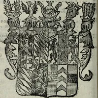 An illustration from Li sovrani del mondo : Opera, che dà notitia della genealogia delle loro famiglie, dell'ampiezza, e governo de' loro stati ... con un catalogo degli autori, che meglio ne hanno scritto (1720)