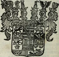 An illustration from Li sovrani del mondo : Opera, che dà notitia della genealogia delle loro famiglie, dell'ampiezza, e governo de' loro stati ... con un catalogo degli autori, che meglio ne hanno scritto (1720)
