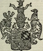 An illustration from Li sovrani del mondo : Opera, che dà notitia della genealogia delle loro famiglie, dell'ampiezza, e governo de' loro stati ... con un catalogo degli autori, che meglio ne hanno scritto (1720)