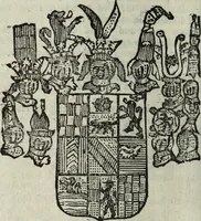 An illustration from Li sovrani del mondo : Opera, che dà notitia della genealogia delle loro famiglie, dell'ampiezza, e governo de' loro stati ... con un catalogo degli autori, che meglio ne hanno scritto (1720)