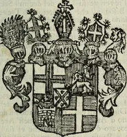 An illustration from Li sovrani del mondo : Opera, che dà notitia della genealogia delle loro famiglie, dell'ampiezza, e governo de' loro stati ... con un catalogo degli autori, che meglio ne hanno scritto (1720)