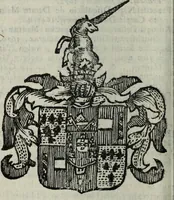 An illustration from Li sovrani del mondo : Opera, che dà notitia della genealogia delle loro famiglie, dell'ampiezza, e governo de' loro stati ... con un catalogo degli autori, che meglio ne hanno scritto (1720)