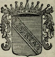 An illustration from Li sovrani del mondo : Opera, che dà notitia della genealogia delle loro famiglie, dell'ampiezza, e governo de' loro stati ... con un catalogo degli autori, che meglio ne hanno scritto (1720)