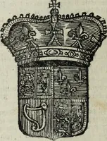 An illustration from Li sovrani del mondo : Opera, che dà notitia della genealogia delle loro famiglie, dell'ampiezza, e governo de' loro stati ... con un catalogo degli autori, che meglio ne hanno scritto (1720)