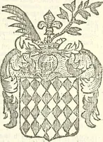 An illustration from Li Sovrani del mondo, opera, che dà notitia della genealogia delle loro famigilie; dell'ampiezza, e governo de'loro Stati, della loro religione, entrate, forze, titoli, pretenfioni, arme con l'origine floria de'pezzi, e quarti, che le compongono, e del luogo della loro residenza; con un catalogo degli autori, che meglio ne banno feritto; il tutto fino al tempo prefente (1729)
