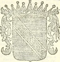 An illustration from Li Sovrani del mondo, opera, che dà notitia della genealogia delle loro famigilie; dell'ampiezza, e governo de'loro Stati, della loro religione, entrate, forze, titoli, pretenfioni, arme con l'origine floria de'pezzi, e quarti, che le compongono, e del luogo della loro residenza; con un catalogo degli autori, che meglio ne banno feritto; il tutto fino al tempo prefente (1729)
