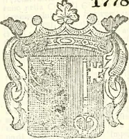 An illustration from Li Sovrani del mondo, opera, che dà notitia della genealogia delle loro famigilie; dell'ampiezza, e governo de'loro Stati, della loro religione, entrate, forze, titoli, pretenfioni, arme con l'origine floria de'pezzi, e quarti, che le compongono, e del luogo della loro residenza; con un catalogo degli autori, che meglio ne banno feritto; il tutto fino al tempo prefente (1729)