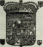 An illustration from Li sovrani del mondo : Opera, che dà notitia della genealogia delle loro famiglie, dell'ampiezza, e governo de' loro stati ... con un catalogo degli autori, che meglio ne hanno scritto (1720)