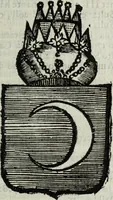 An illustration from Li sovrani del mondo : Opera, che dà notitia della genealogia delle loro famiglie, dell'ampiezza, e governo de' loro stati ... con un catalogo degli autori, che meglio ne hanno scritto (1720)