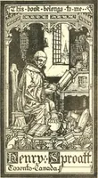 Picture 30 of 46 from A list of Canadian bookplates : with a review of the history of ex libris in the Dominion (1919), leaf 114