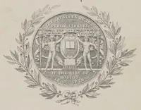 An illustration from List of chromolithographs after Italian, German, and Flemish frescos, now on exhibition at the Athenæum gallery, Beacon Street, Boston : with sketches of the painters (abridged from F.M. [i.e. F.W.] Maynard's "Descriptive sketch of the Arundel Society.") (1872)