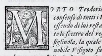 An illustration from L'istoria di Verona, del sig. Girolamo dalla Corte gentil'huomo veronese : divisa in dve parti, et in XXII libri : nella qvale non solo a pieno si contengono le cose pertinenti alla detta città, ma molte altre ancora si toccano, che alle altre città, & luoghi circonuicini si aspettano : con la tauola in ciascuna parte delle cose più notabili (1592)