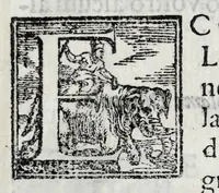 An illustration from L'istoria di Verona, del sig. Girolamo dalla Corte gentil'huomo veronese : divisa in dve parti, et in XXII libri : nella qvale non solo a pieno si contengono le cose pertinenti alla detta città, ma molte altre ancora si toccano, che alle altre città, & luoghi circonuicini si aspettano : con la tauola in ciascuna parte delle cose più notabili (1592)