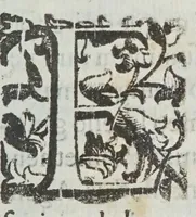 An illustration from Litheosphorvs, sive, De lapide bononiensi lucem in se conceptam ab ambiente claro mox in tenebris mire conseruante (1640)