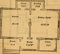 An illustration from The little gold mine. Conklin's handy manual of the mechanical arts and house plans .. (1889)