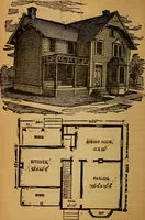 An illustration from The little gold mine. Conklin's handy manual of the mechanical arts and house plans .. (1889)
