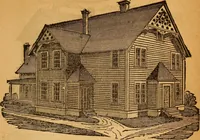 An illustration from The little gold mine. Conklin's handy manual of the mechanical arts and house plans .. (1889)