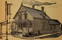 An illustration from The little gold mine. Conklin's handy manual of the mechanical arts and house plans .. (1889)