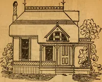 An illustration from The little gold mine. Conklin's handy manual of the mechanical arts and house plans .. (1889)