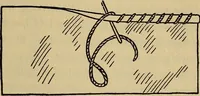 An illustration from A little sewing book for a little girl (1918)