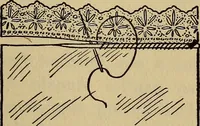 An illustration from A little sewing book for a little girl (1918)
